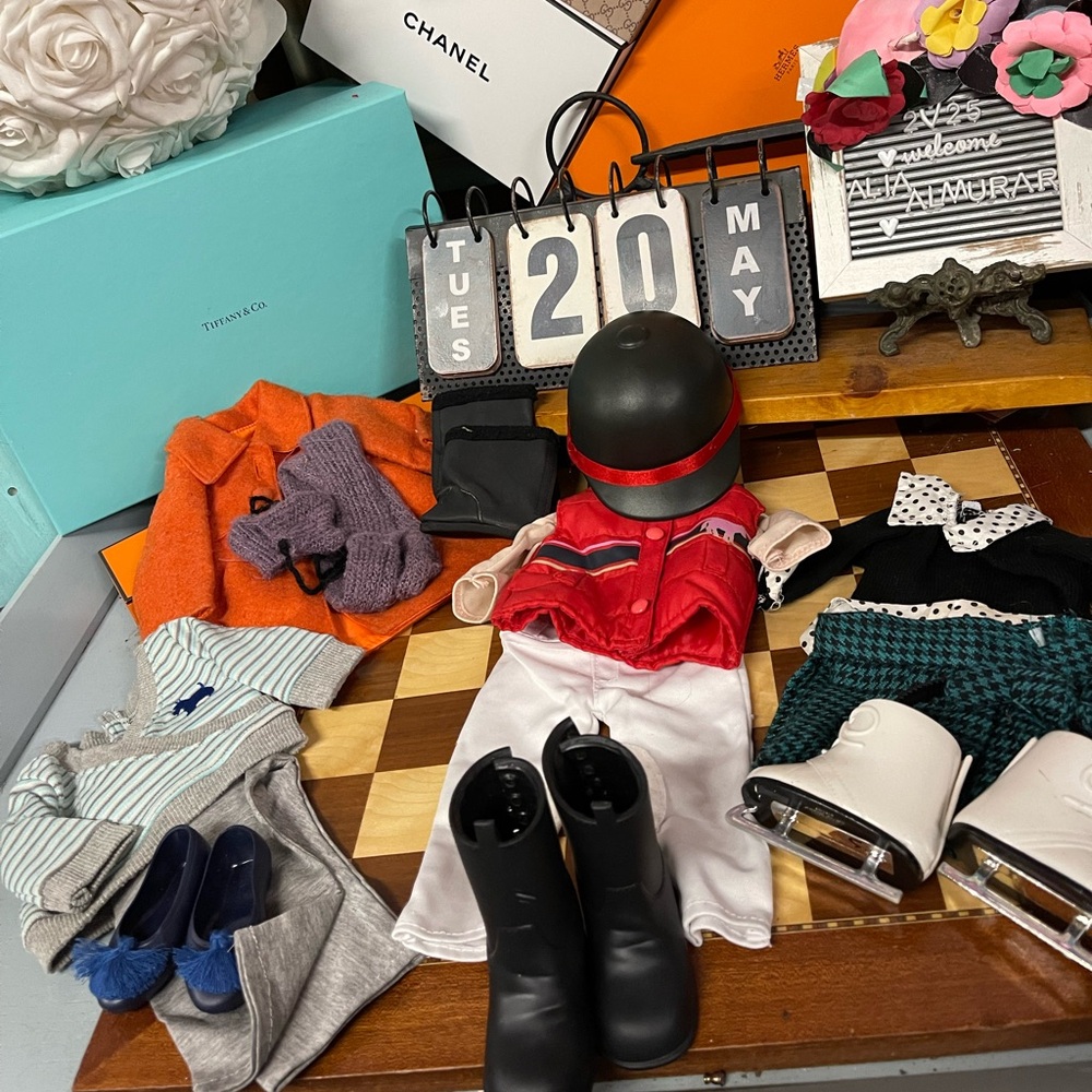 16-18 inch doll clothing bundle